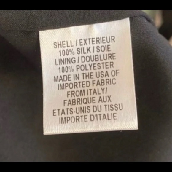 Millie of New York Italian Silk geometric minidress 4 EUC - Picture 5 of 7